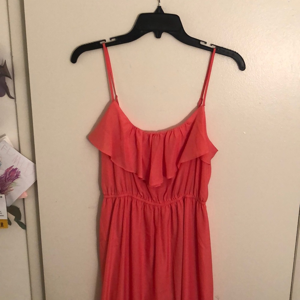 *SOLD* Coral maxi dress